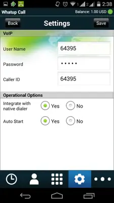 Whatup Call android App screenshot 4